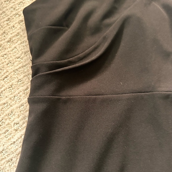 Lena One shoulder keyhole black dress NWT - Picture 3 of 7